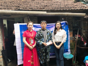 愛心不止，希望不斷——青峰集團(tuán)浙江公司螢火蟲愛心活動第105期